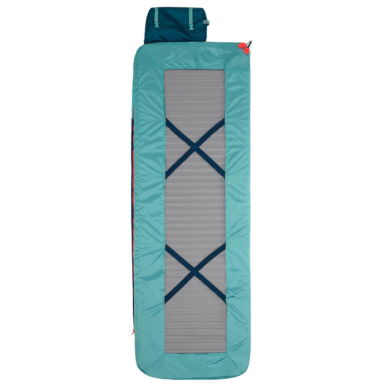 2IN1 SLEEPING BAG SLEEPIN BED MH500 15°C XL QUECHUA Decathlon