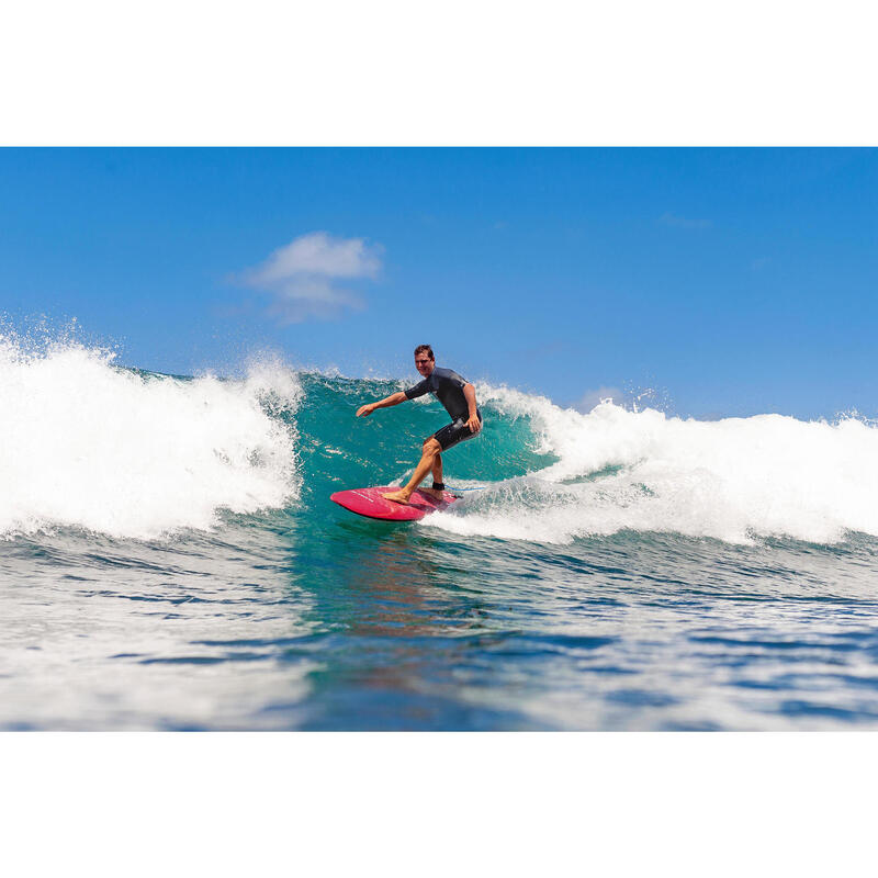 Neopreno corto surf / shorty Hombre agua cálida 1,5mm 500 azul