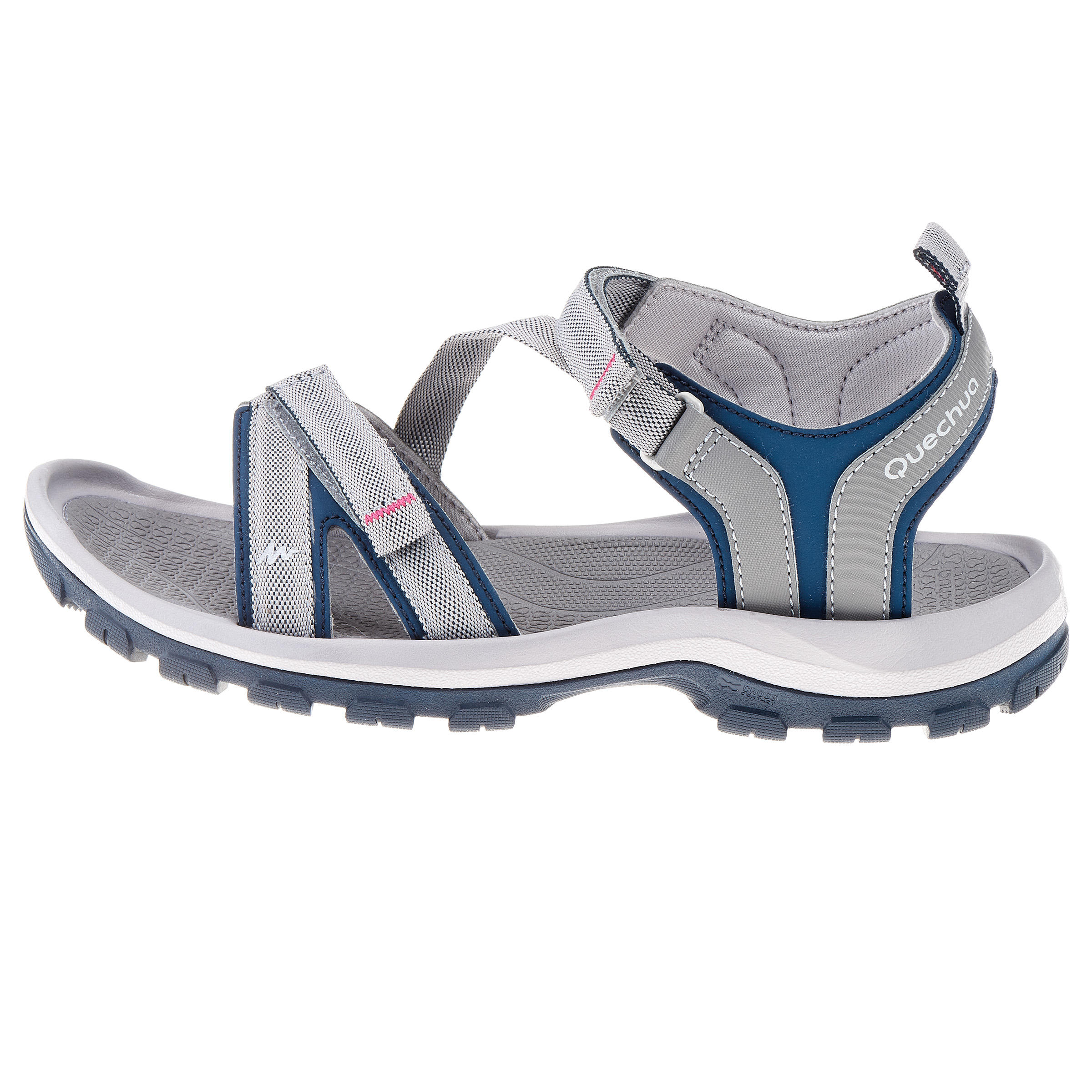 Women’s NH110 country walking sandals - Grey Blue 6/12