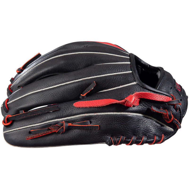 Gant de Baseball Lanceur Champ Extérieur Droitier BA550 - Rouge