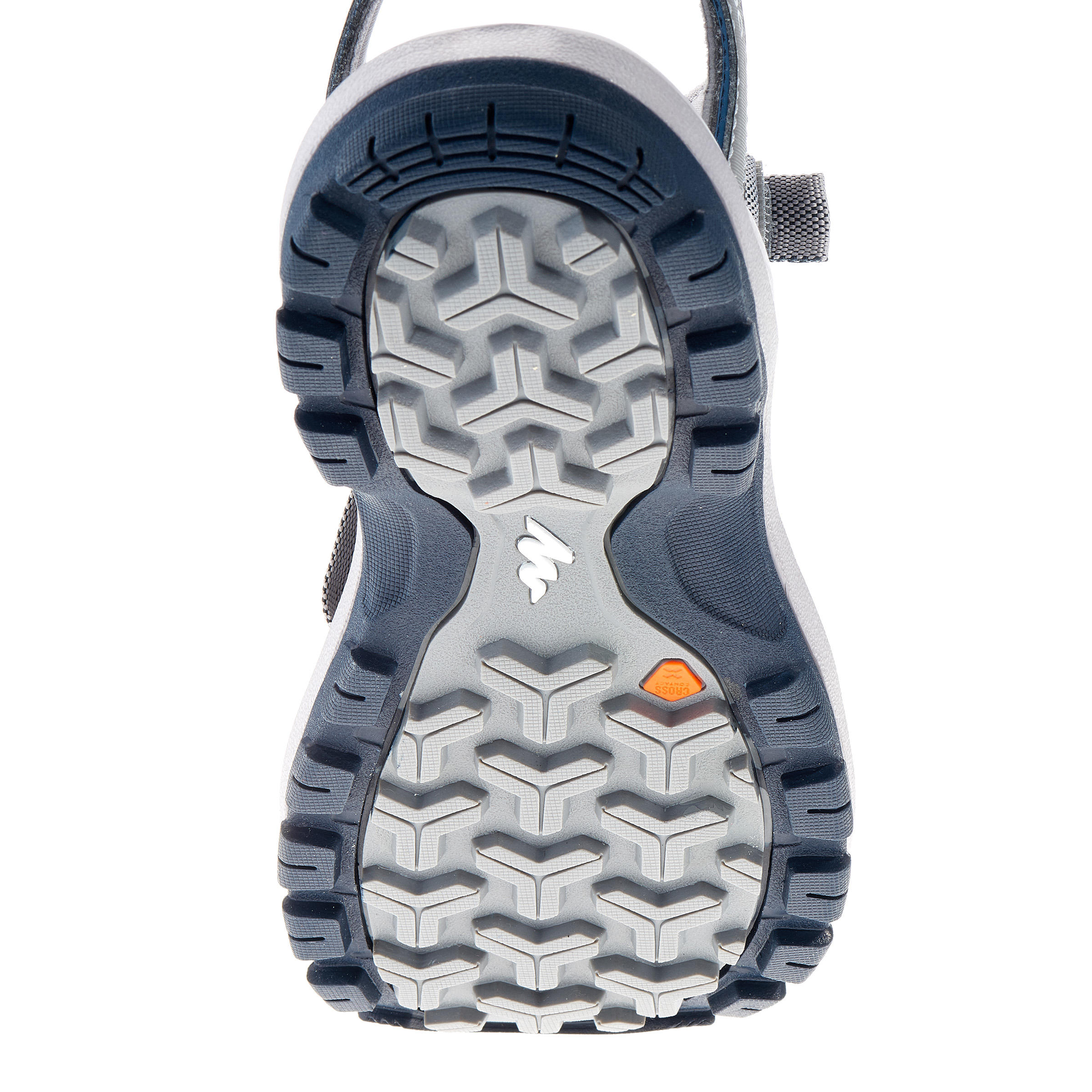 Women’s NH110 country walking sandals - Grey Blue 12/12