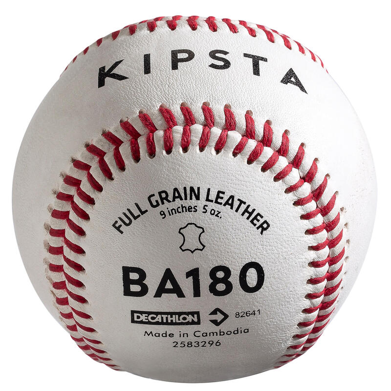 CAJA de pelotas de béisbol BA180, blanco