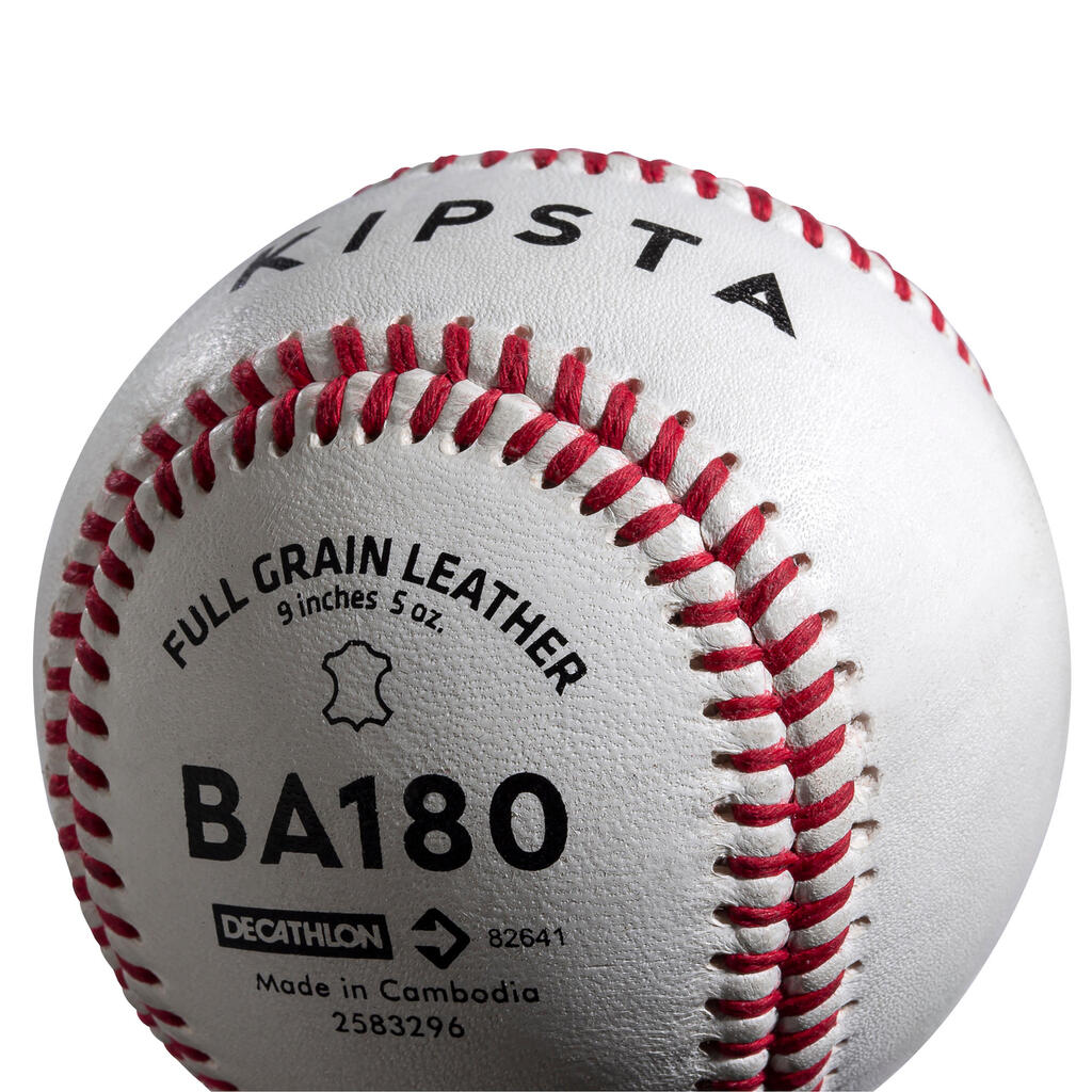 Beisbolo kamuoliukų dėžutė „BA180“, balta