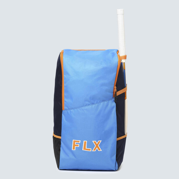Kids Cricket Kit Bag FLX 50L Blue