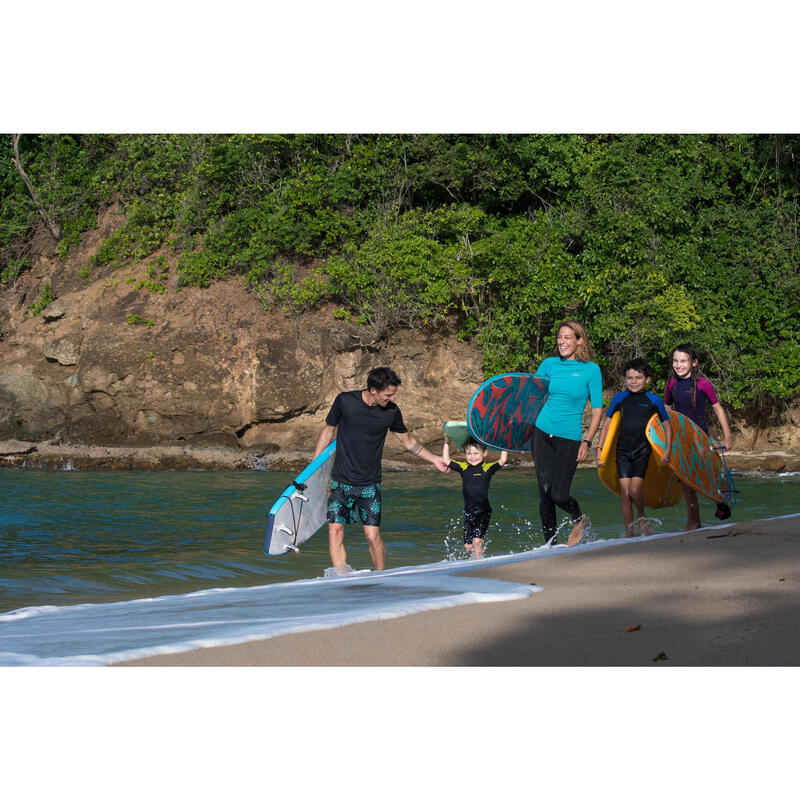 Dámské legíny s UV ochranou na surf 100 černé