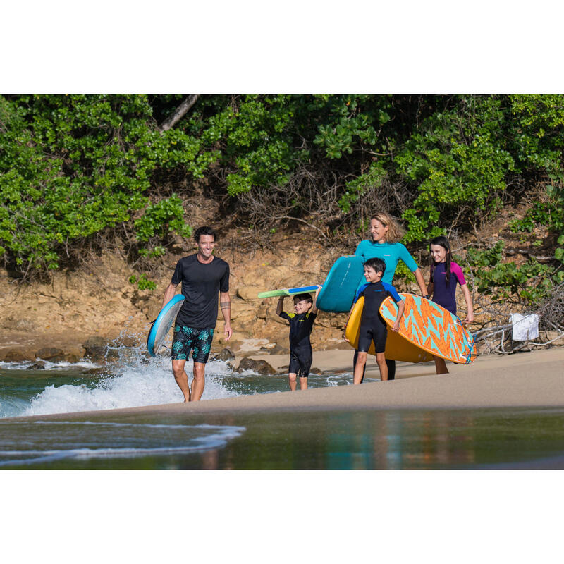 Pěnový surf 100 6'8" s leashem a 3 ploutvičkami