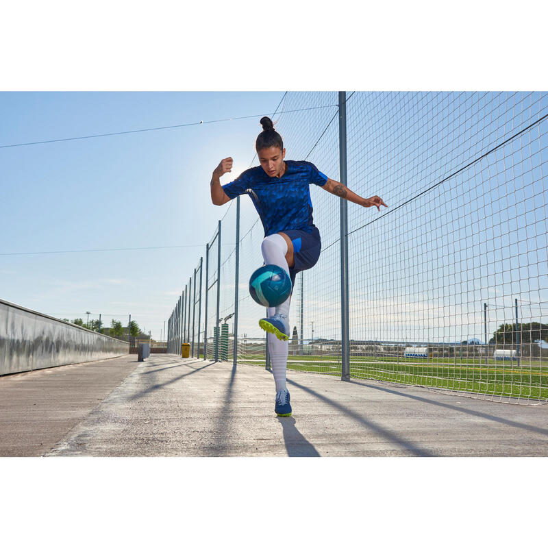 Camiseta de fútbol Mujer Kipsta F900 azul marino