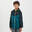 Veste imperméable de randonnée - MH150 verte - enfant 7-15 ans