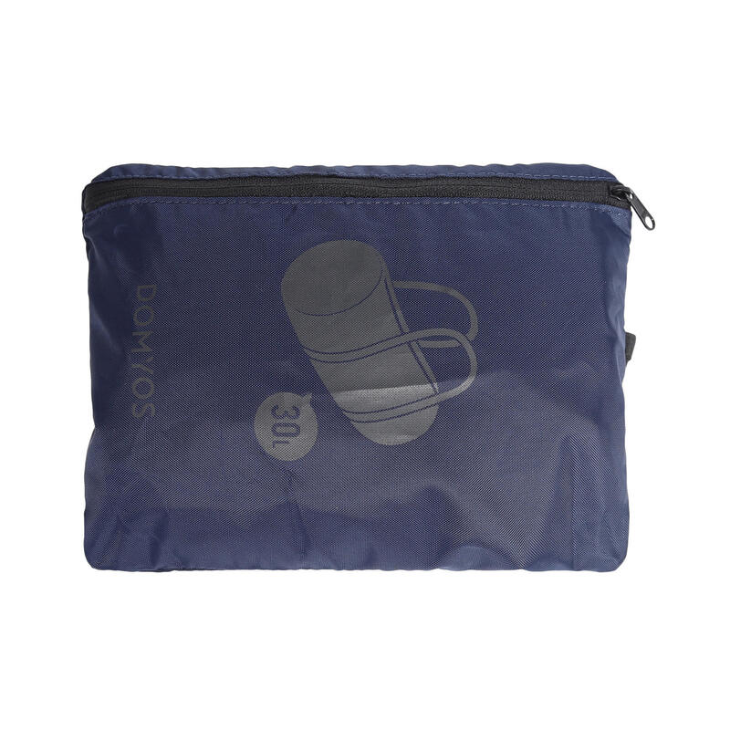 Bolsa deporte fitness plegable para ir al gym 30L negro