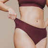 Women's Seamless Briefs - Burgundy