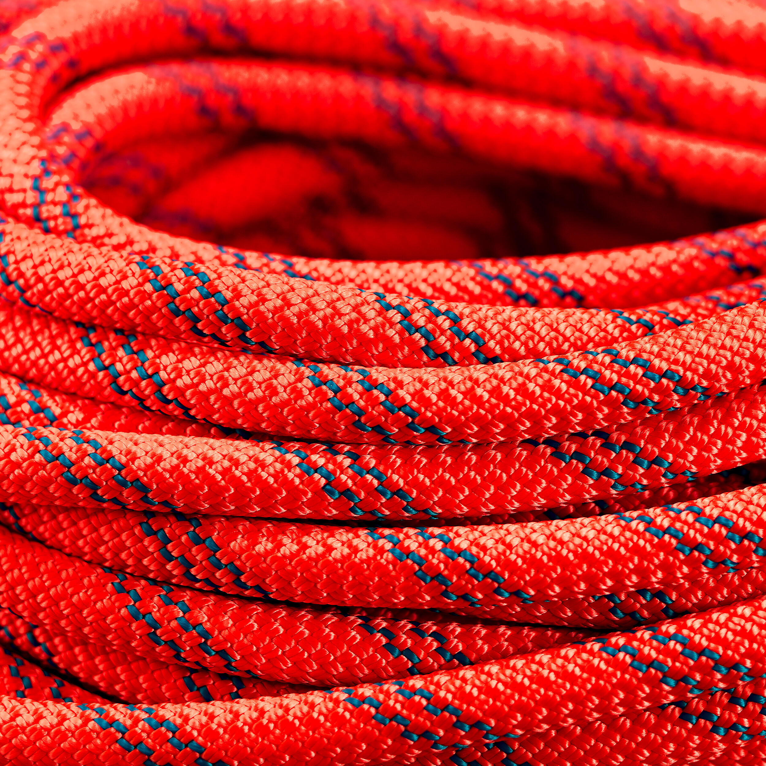 Mezza corda arrampicata e alpinismo - RAPPEL 8,6mm x 50m arancione 5/5