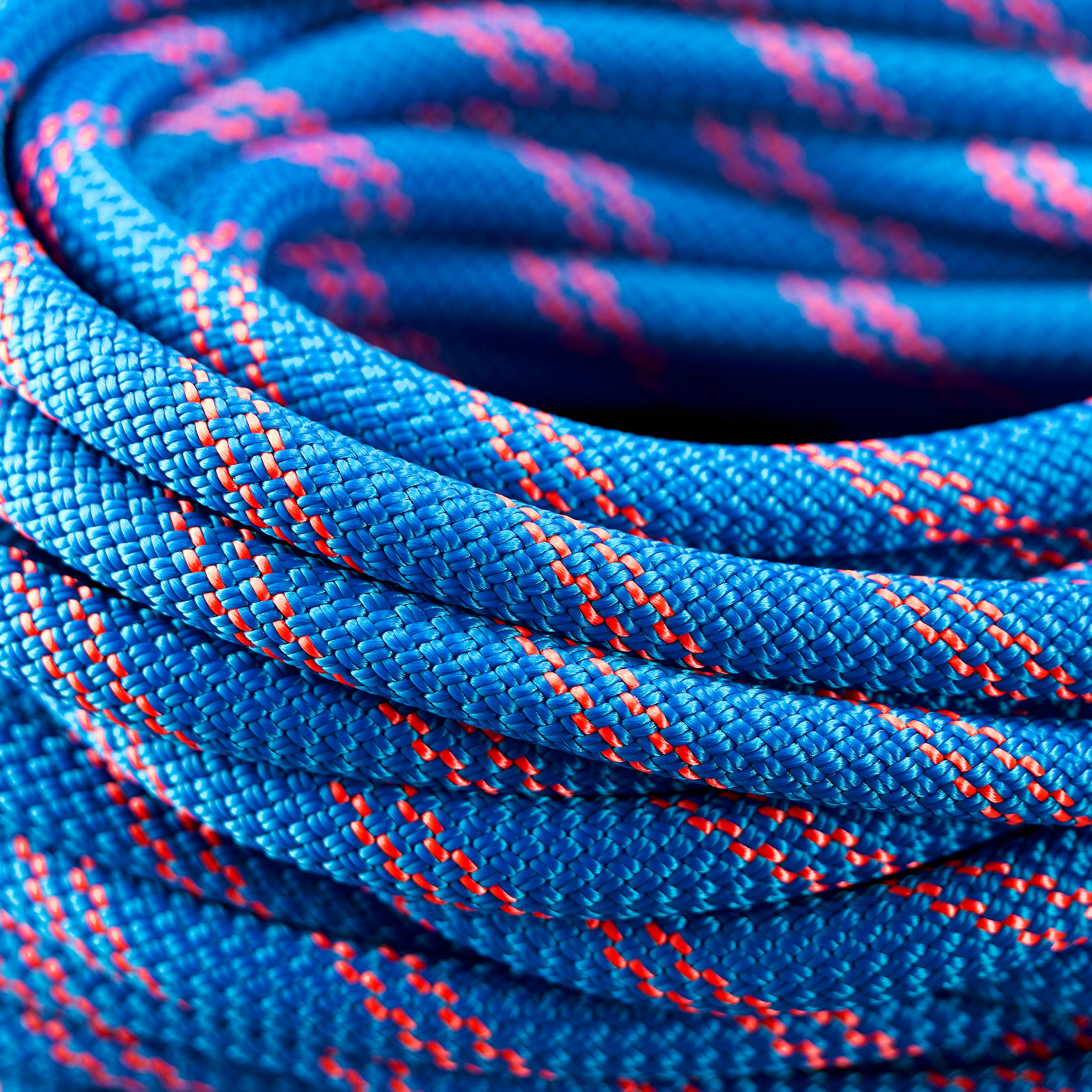 Double climbing and mountaineering rope 8.6 mm x 60 m - RAPPEL 8.6 Blue 2/6