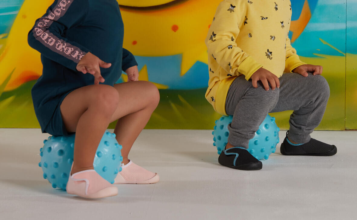 Comment choisir des chaussons de baby gym ?