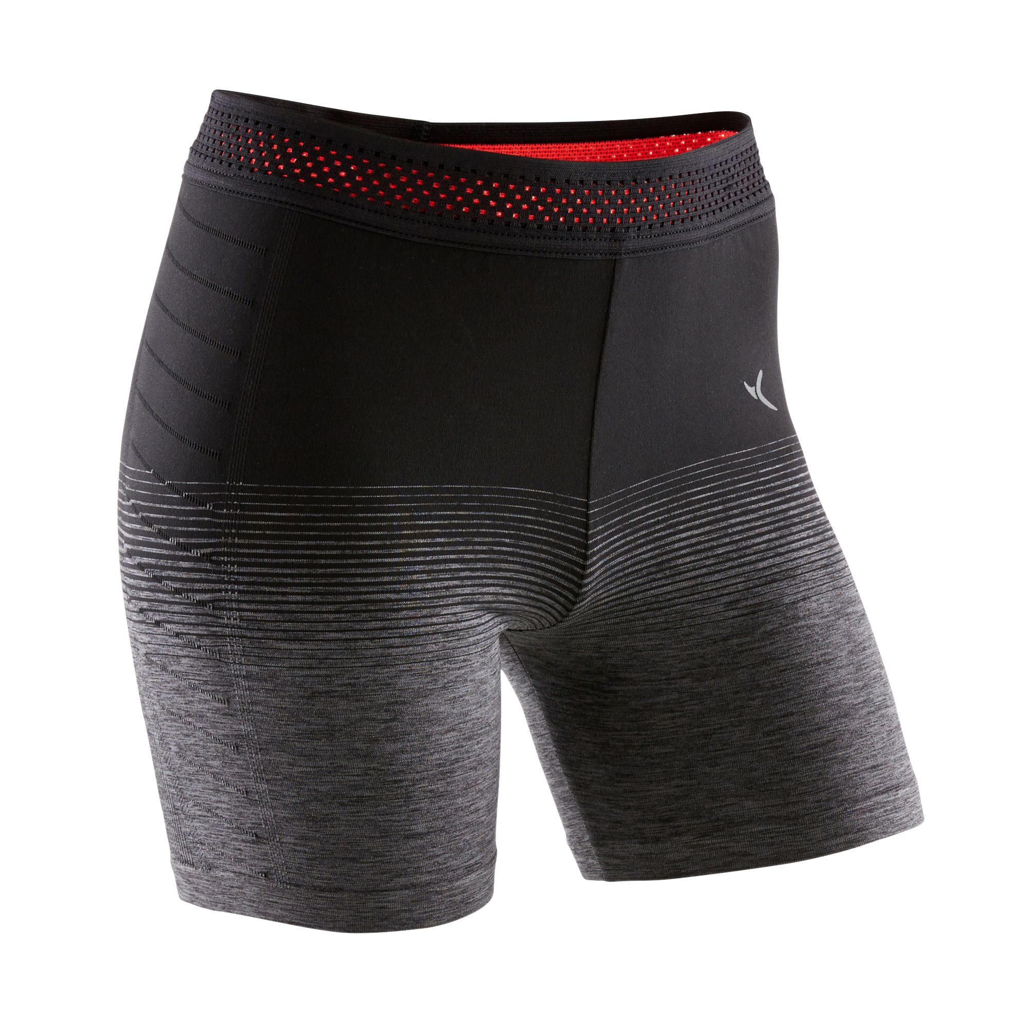 Girls' Seamless Shorts - Black - Decathlon