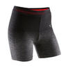 Girls' Technical Breathable Gym Shorts S900 - Black
