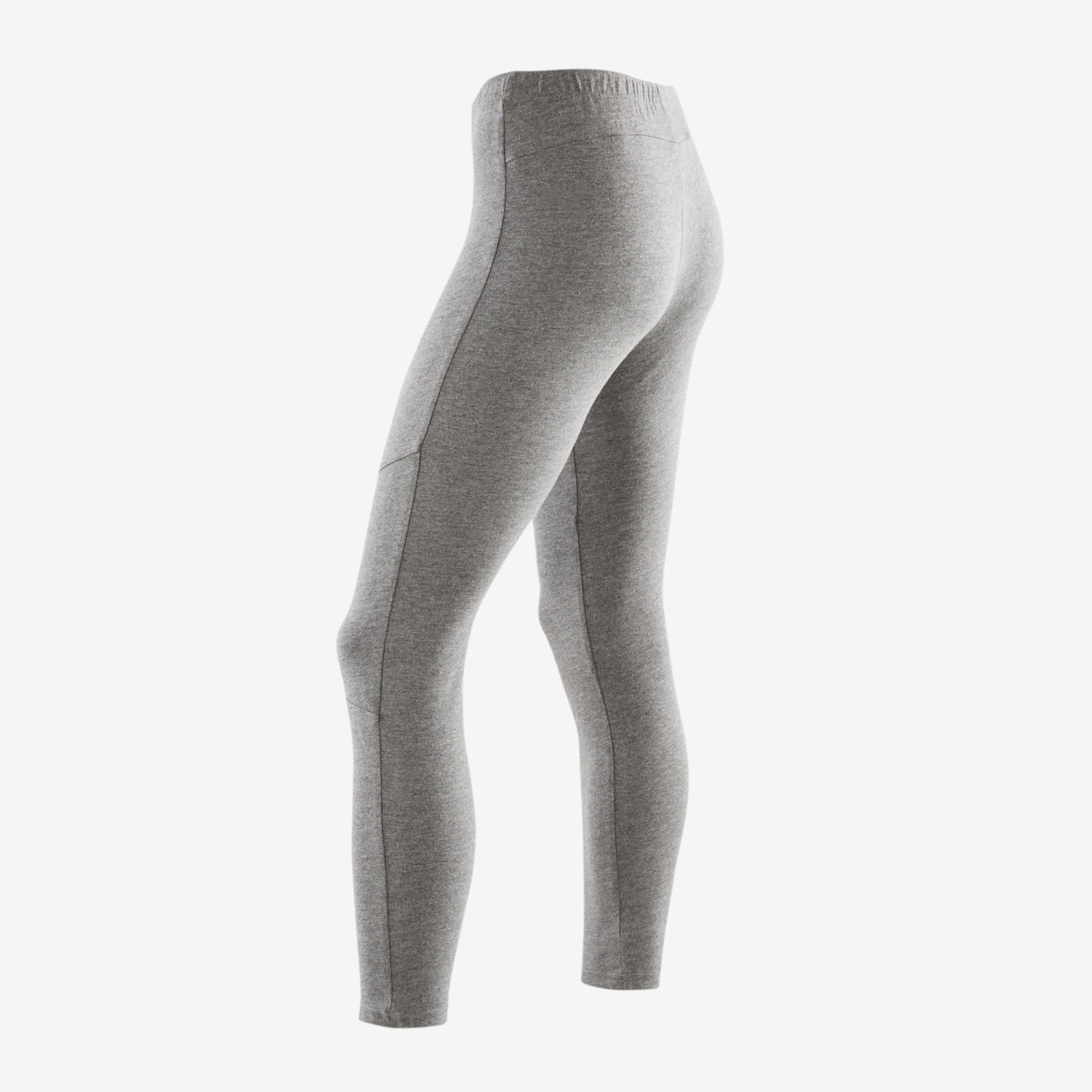 Boys' Slim Warm French Terry Gym Bottoms - Light Grey 2/4