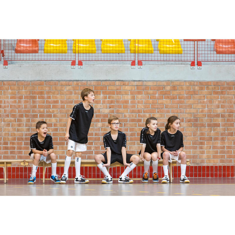 Kinder Handball Trikot H100 kurzarm schwarz
