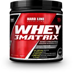 HARDLINE NUTRITION Hardline Whey 3 Matrix Protein Tozu - Çikolata - 454 Gr