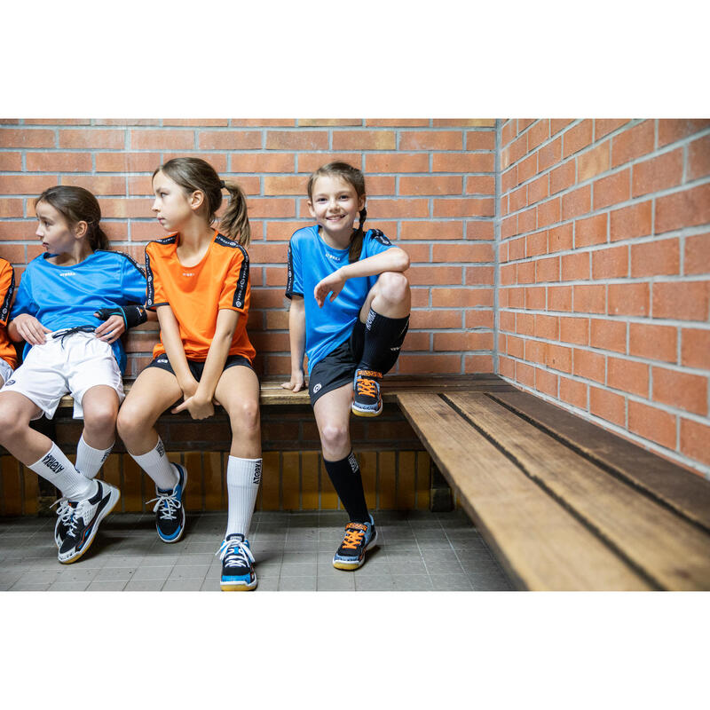 Kids' Handball Jersey H100 - Blue
