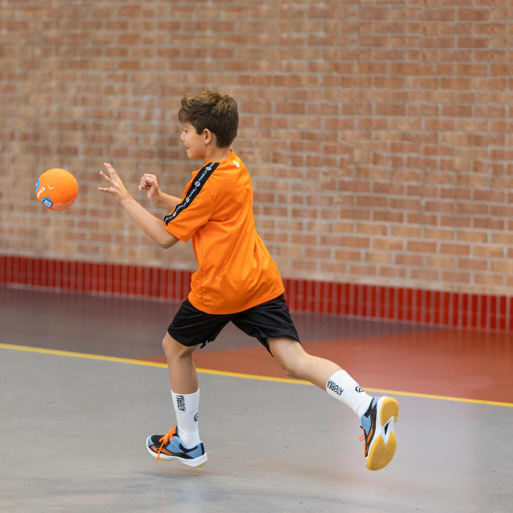 Handballshorts H100C Kinder weiss