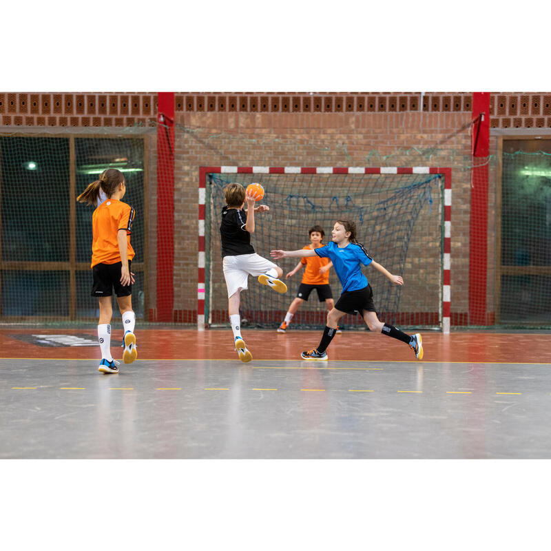 Minge Handbal H100 SOFT Mărimea 0 Portocaliu Copii