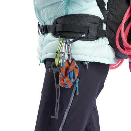 Рюкзак для альпінізму, 40+10 л - Чорний
