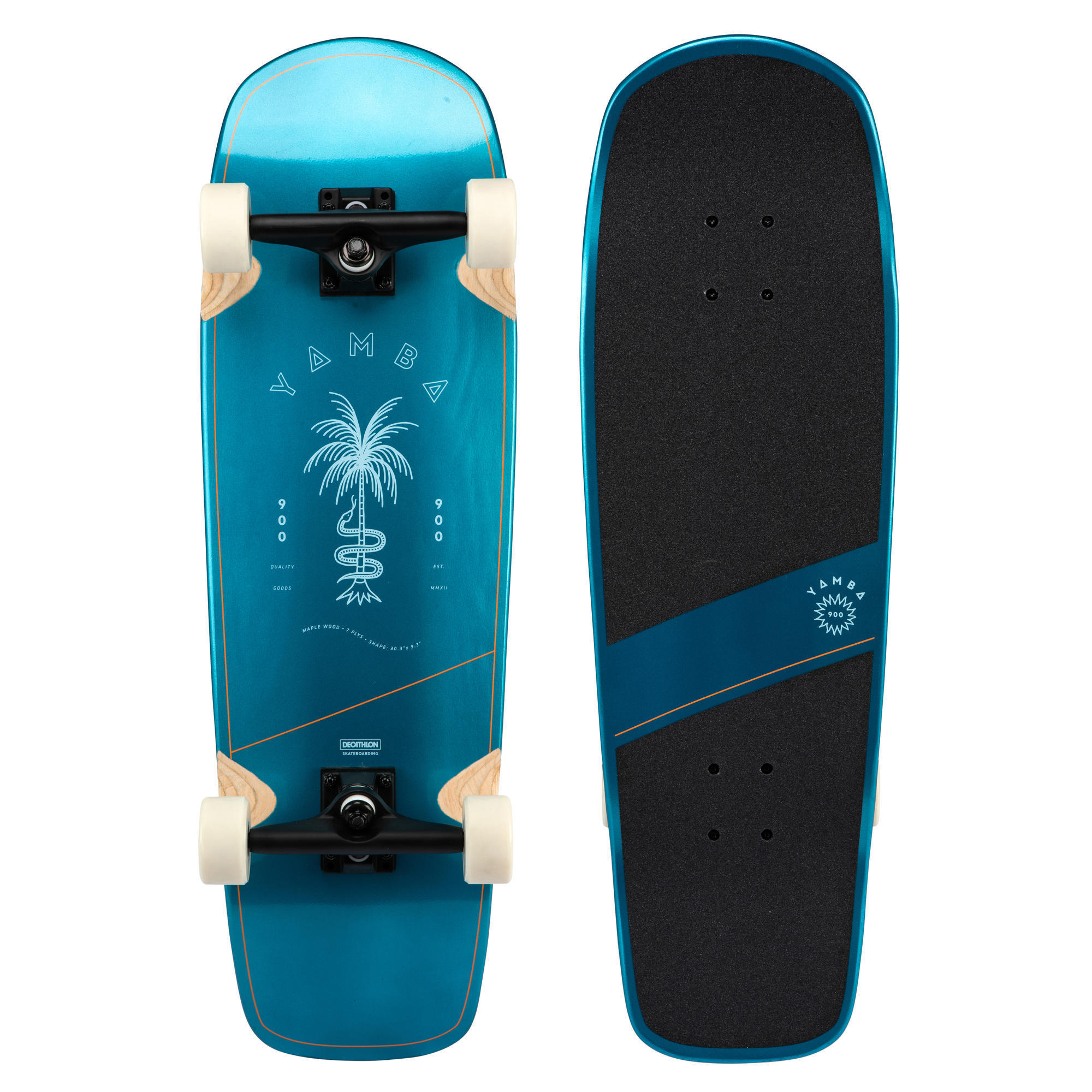 longboard cruiser decathlon