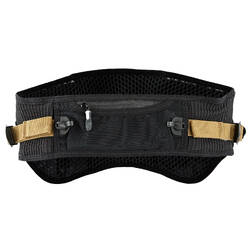 TRAIL RUNNING HYDRATION BELT 2 X 500 ML SOFT FLASK - BLACK/BRONZE