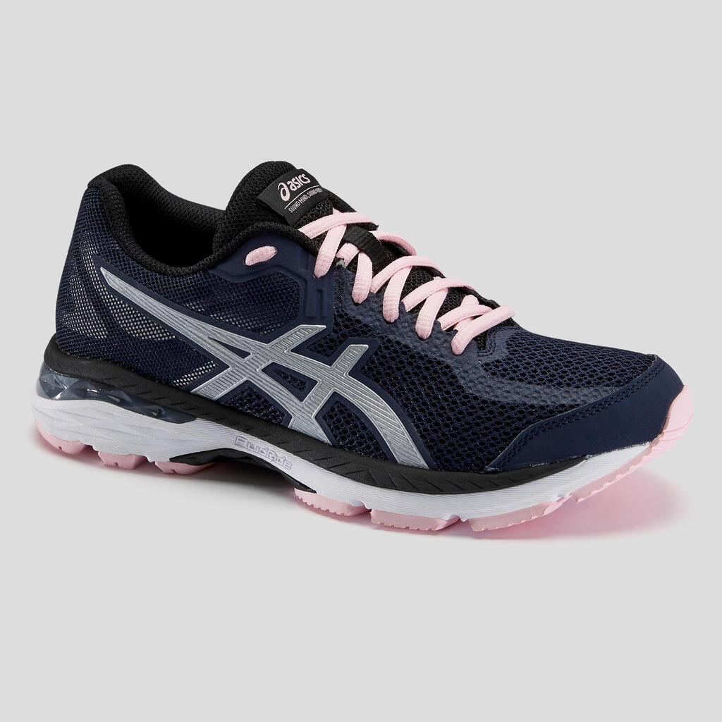 ASICS GEL GLYDE WOMEN'S RUNNING SHOES - BLACK/WHITE