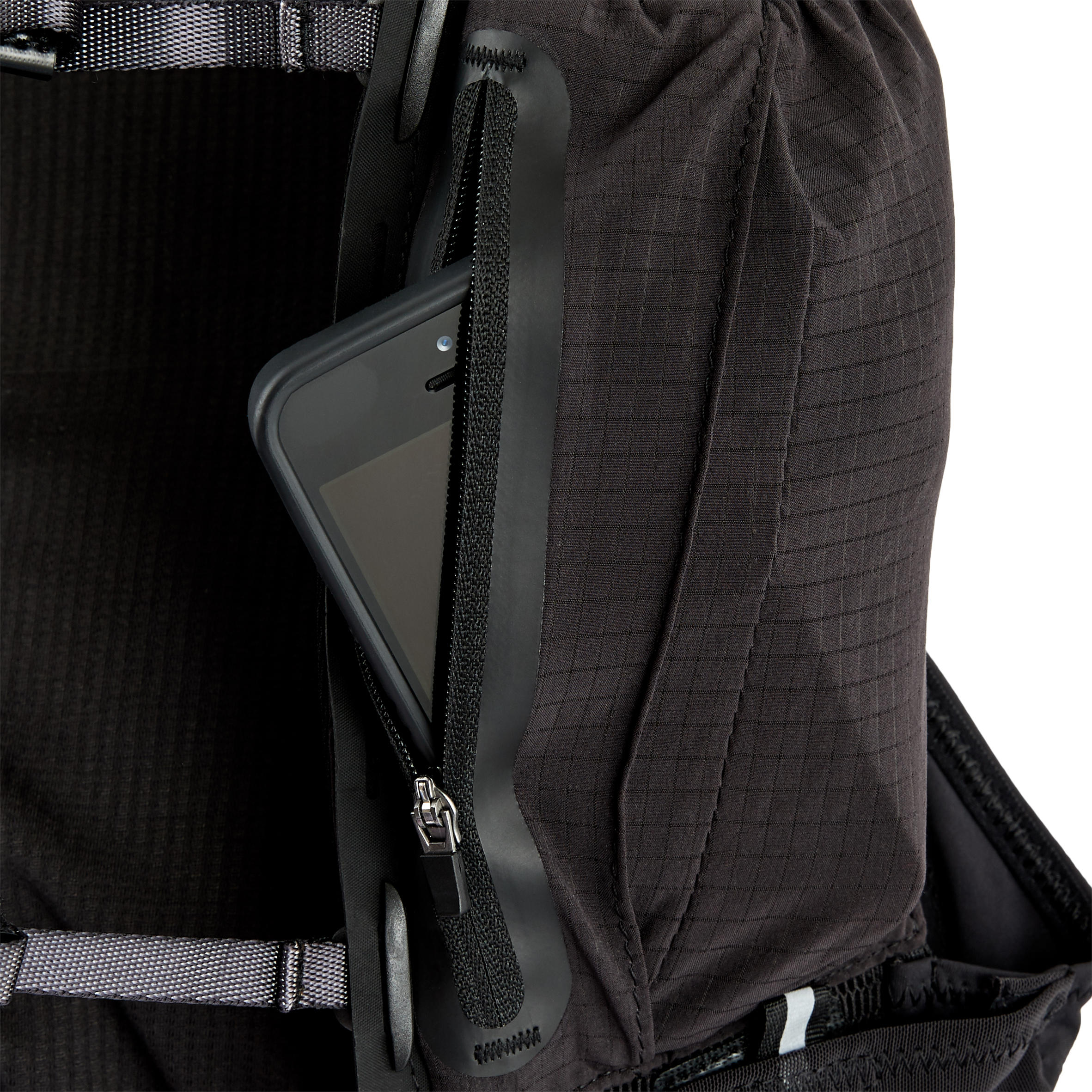 UNISEX TRAIL RUNNING HYDRATION GILET 5 L FLASK HOLDER - BLACK 6/11