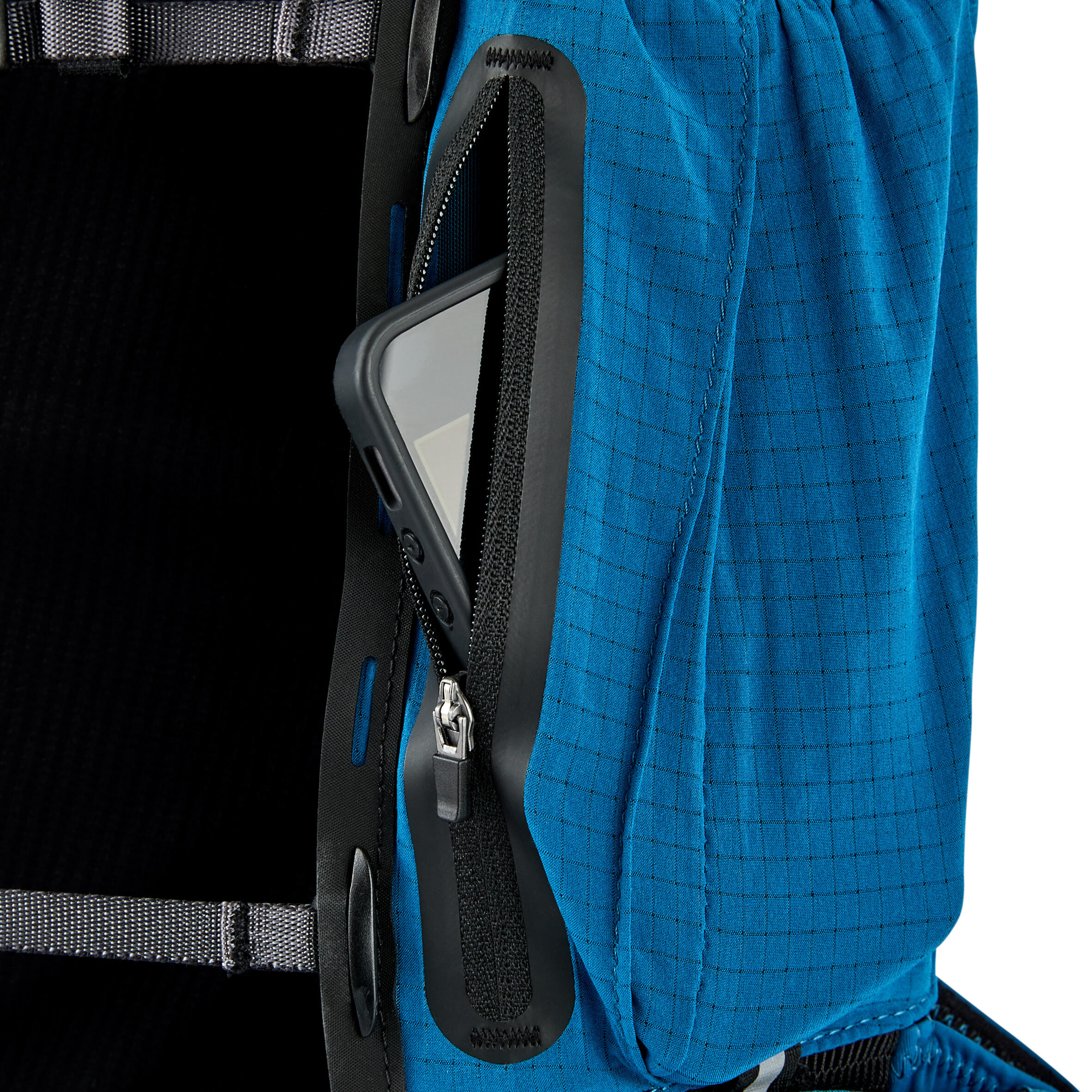 Unisex Trail Running Hydration Vest 5L Flask Holder - blue 6/9