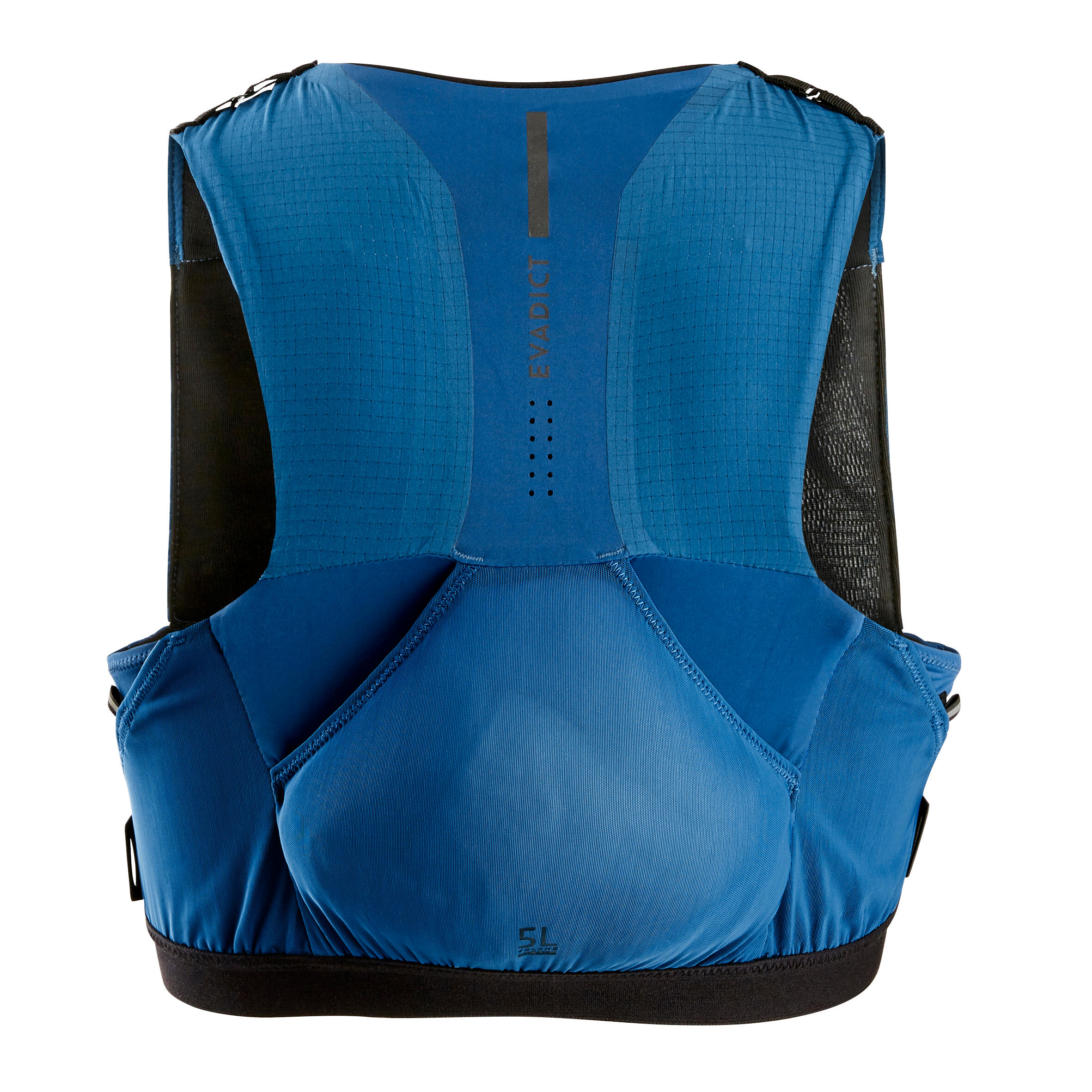 Unisex Trail Running Hydration Vest 5L Flask Holder - blue 3/9
