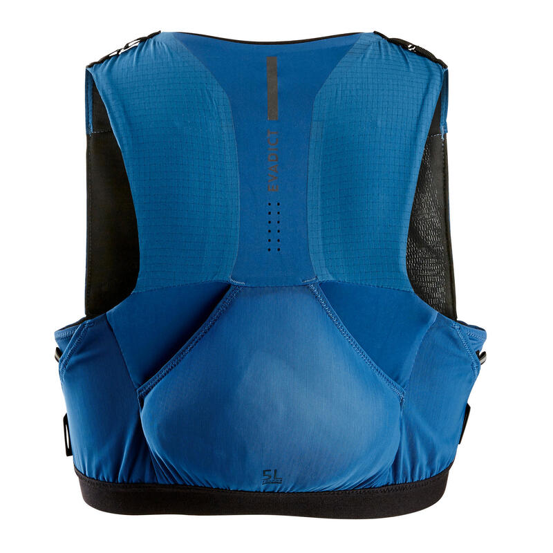 TRAIL RUNNING BAG -EVADICT 5 L GILET - UNISEX - BLUE