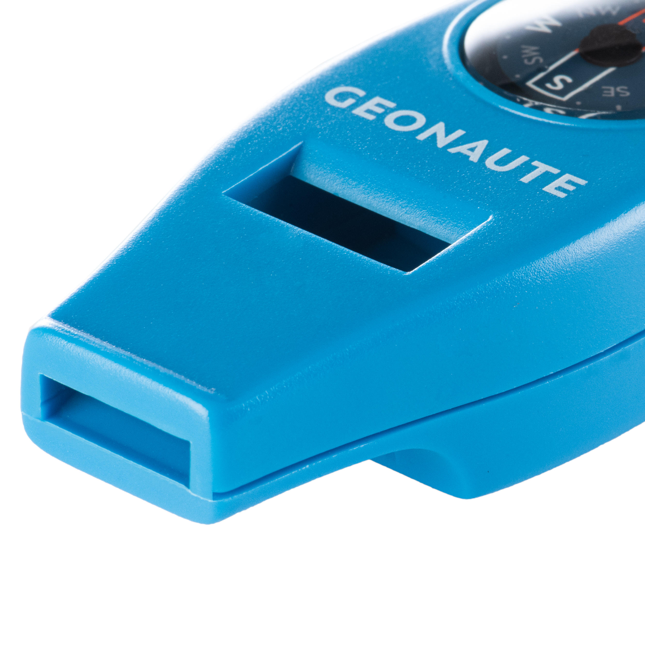 Multi-Purpose Whistle and Compass Blue