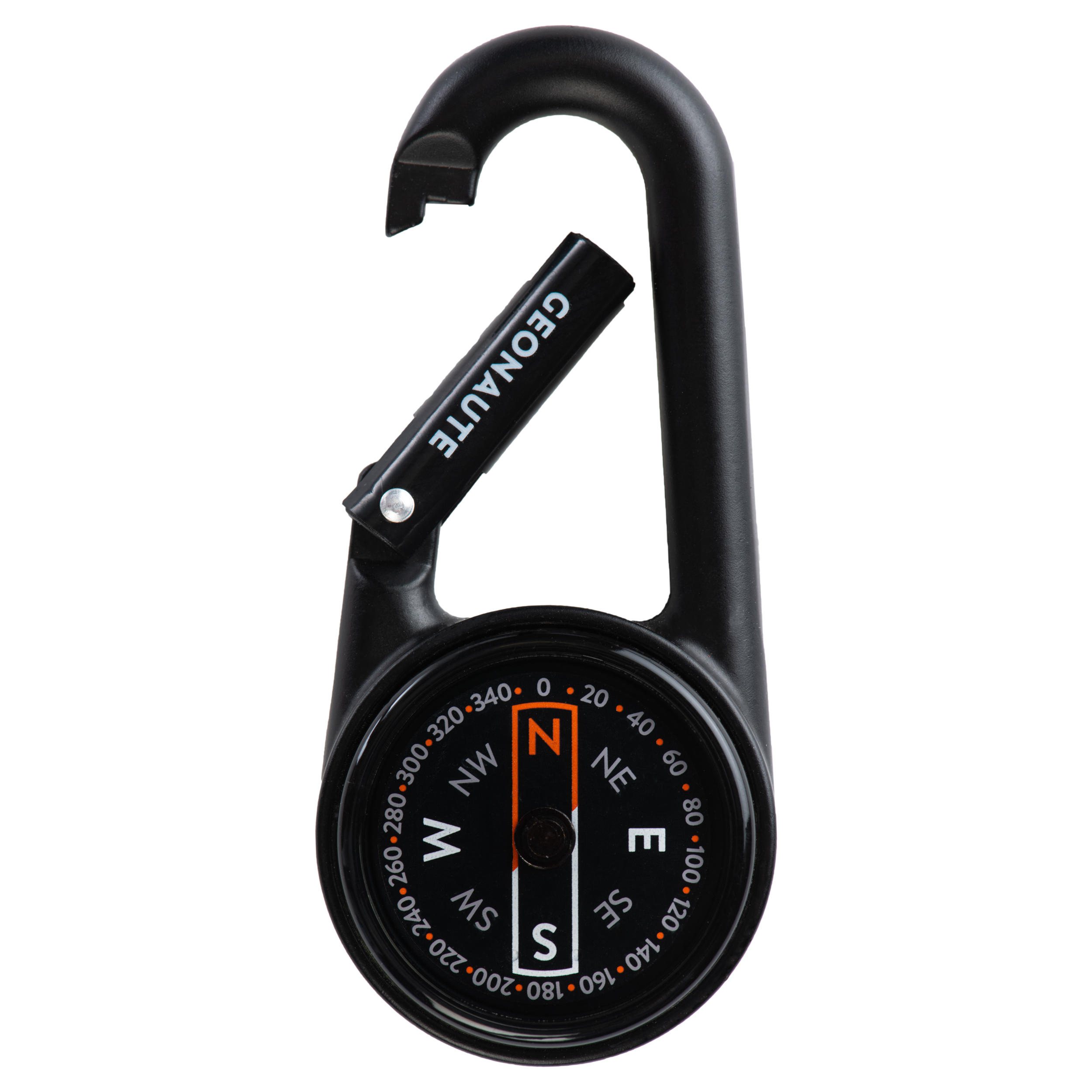 

Compact 50 Snap-Hook Orienteering Compass - Black