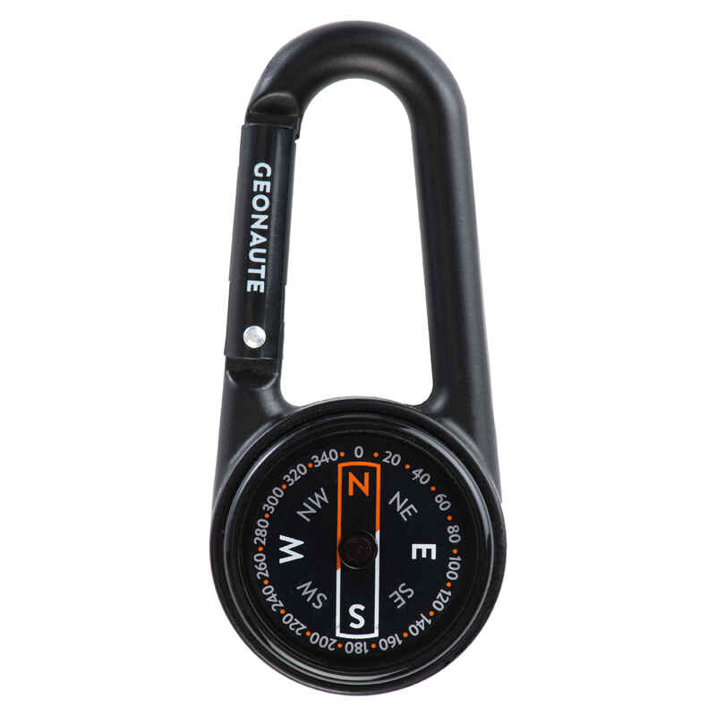 Kompass Kompakt 50 Karabiner schwarz Kompass Kompakt 50 Karabiner schwarz