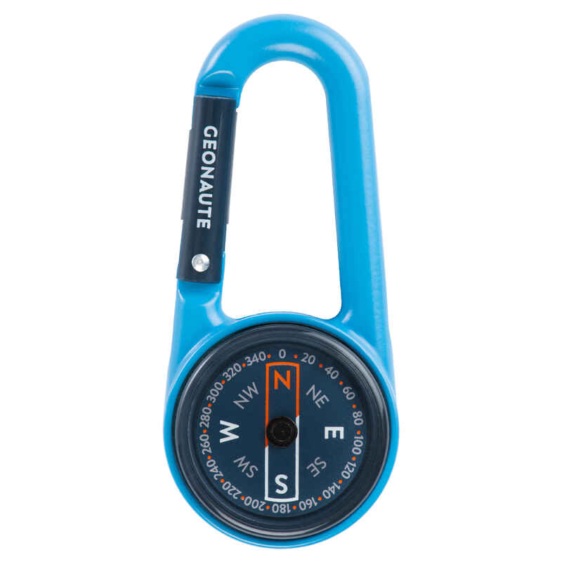 Kompass Kompakt 50 Karabiner blau Kompass Kompakt 50 Karabiner blau