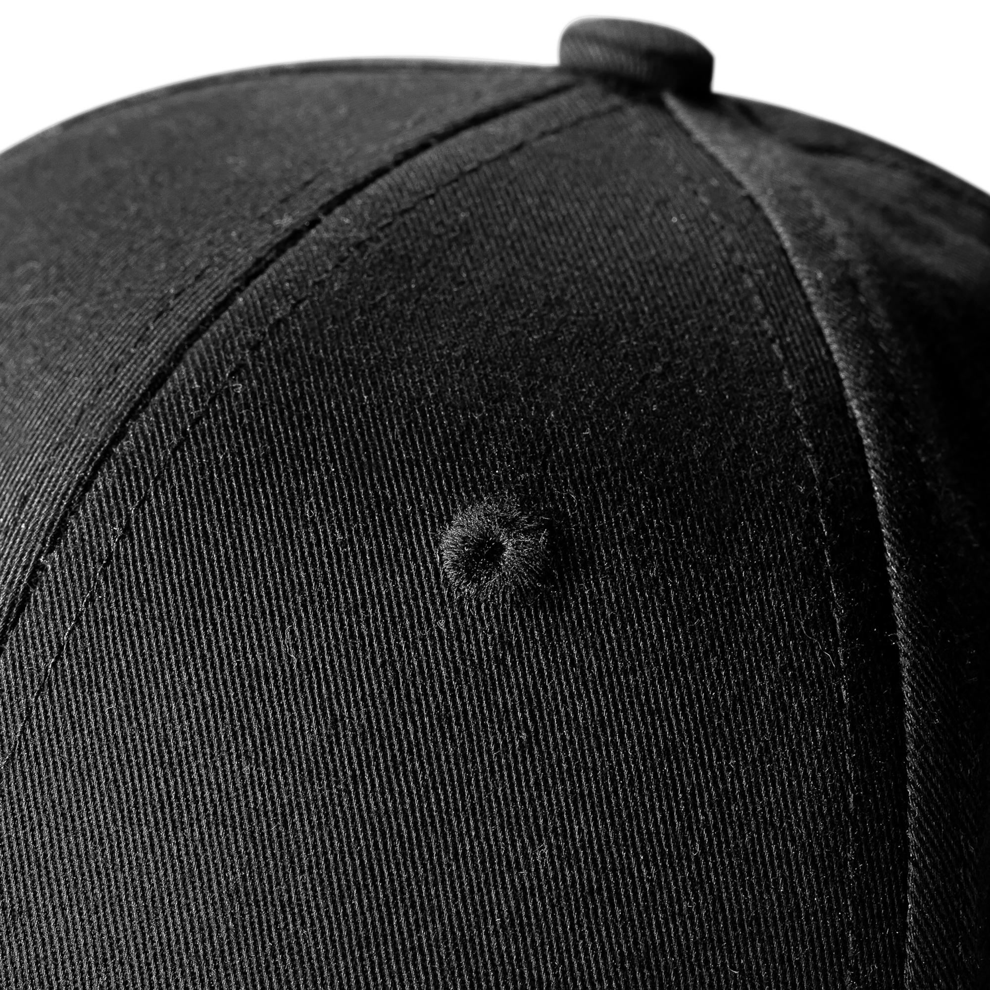 BASEBALL CAP BA500 Black JR 7/8