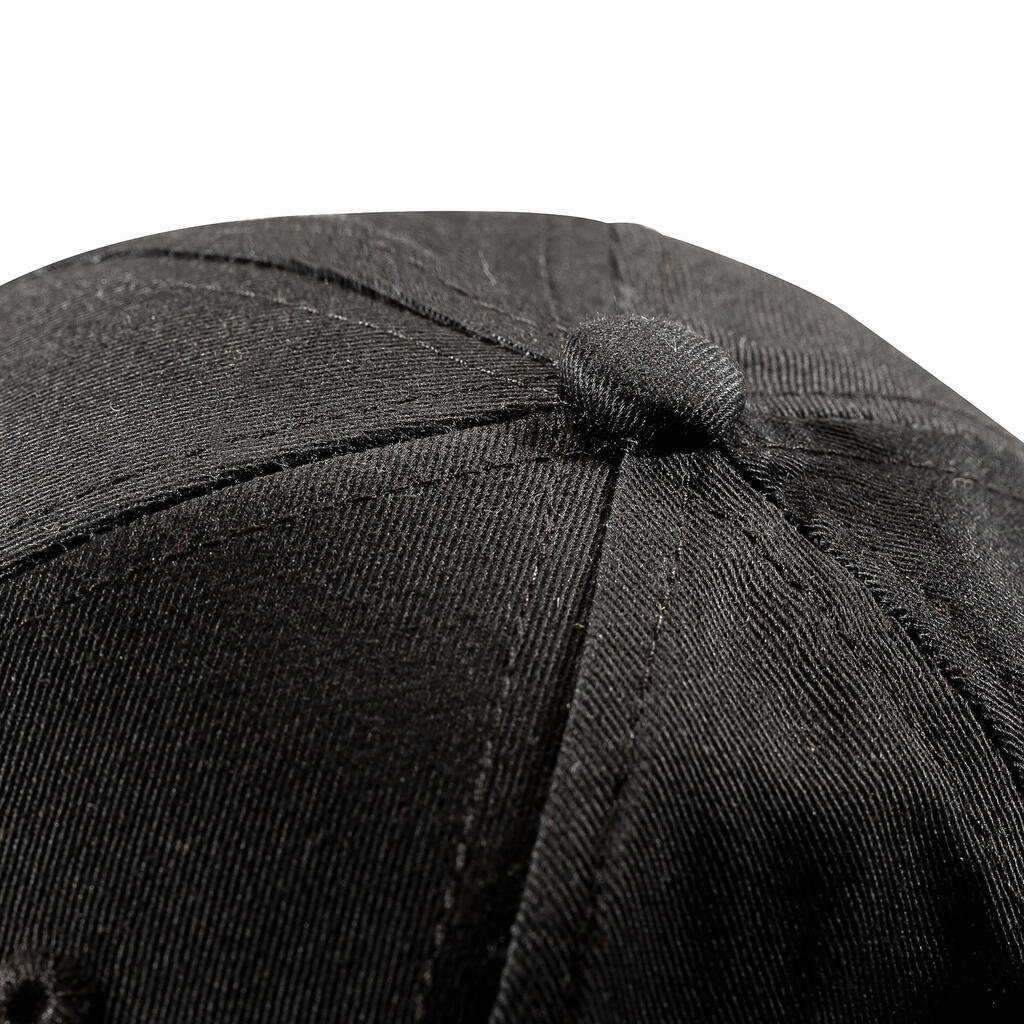 Beisbola cepure ar nagu BA500, melna, JR