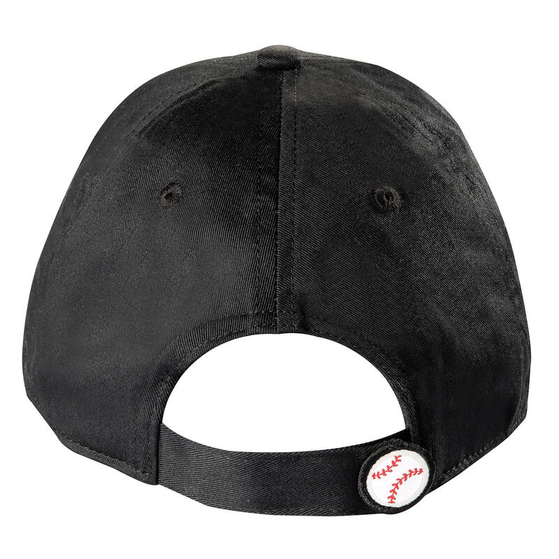 Baseball cap kind BA500 zwart