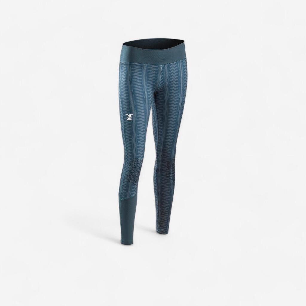Kletterhose Leggings Vertika Mädchen sturmgrau