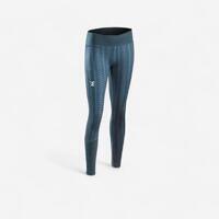 LEGGING D'ESCALADE STRETCH - VERTIKA FILLE GRIS TEMPÊTE