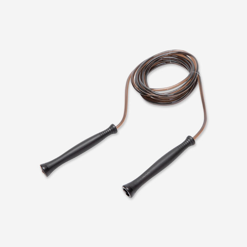 Comba Cuerda Para Saltar Domyos Jr100 Negra Domyos By Decathlon