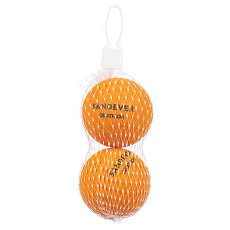 Beachtennisball BTB 100 ×2 orange