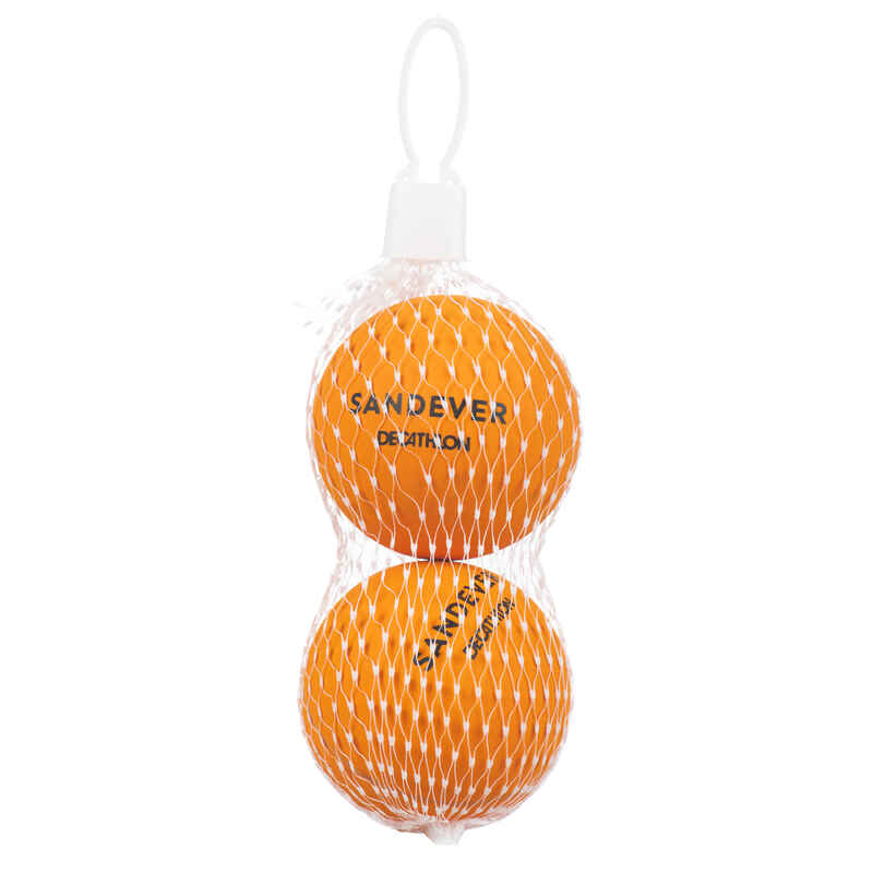 Beachtennisball BTB 100 ×2 orange