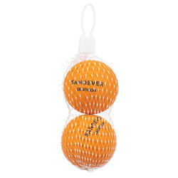 Balle de Beach Tennis BTB 100 X2 ORANGE