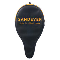 Чехол для ракетки для пляжного тенниса черно-оранжевый BTC 500 Sandever