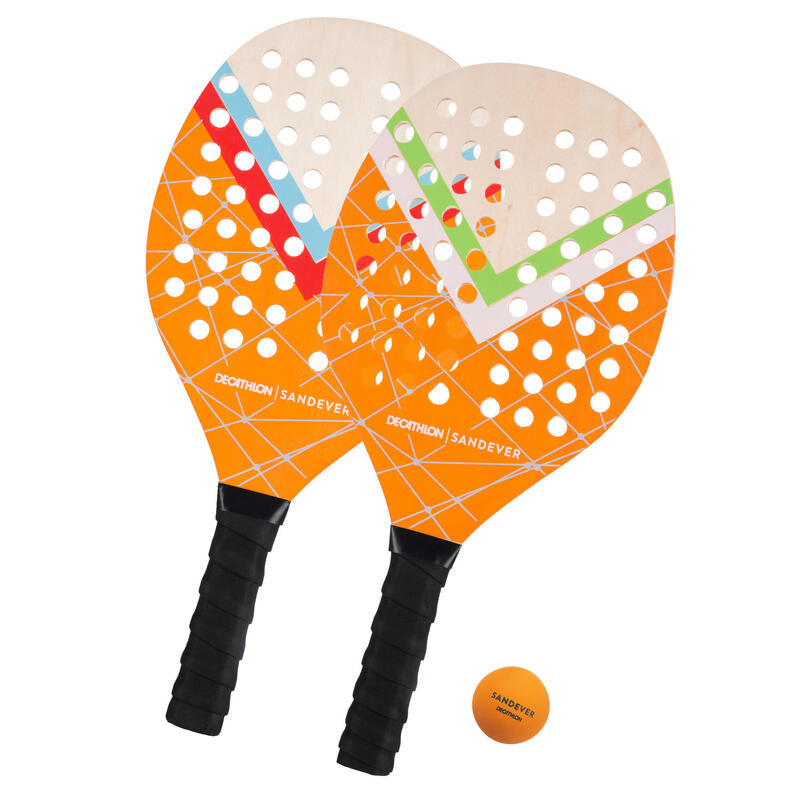 Set rachete tenis pe plajă Experience verde