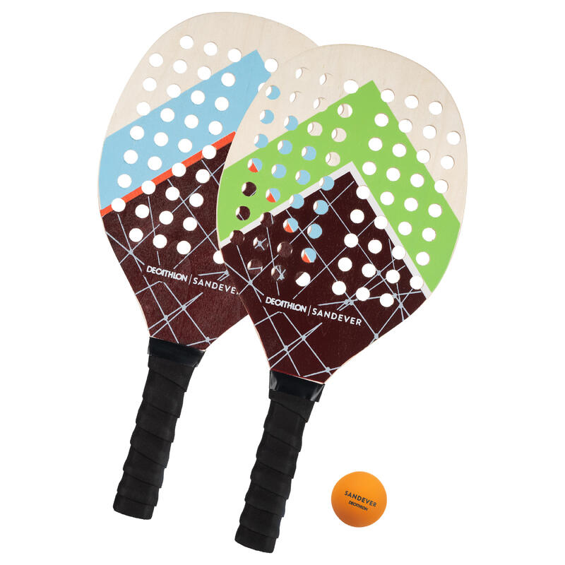 Set rachete tenis pe plajă Experience verde