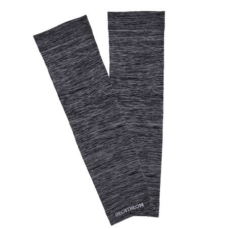 KIPRUN UV protect CN Unisex Running Sleeves - Black Grey